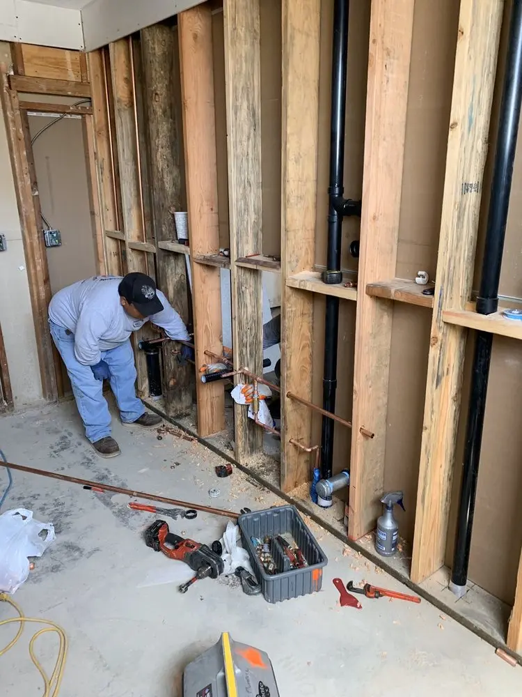 Commercial rough-in plumbing for Gas Line Repair in Kahului